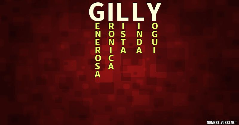 Acróstico gilly