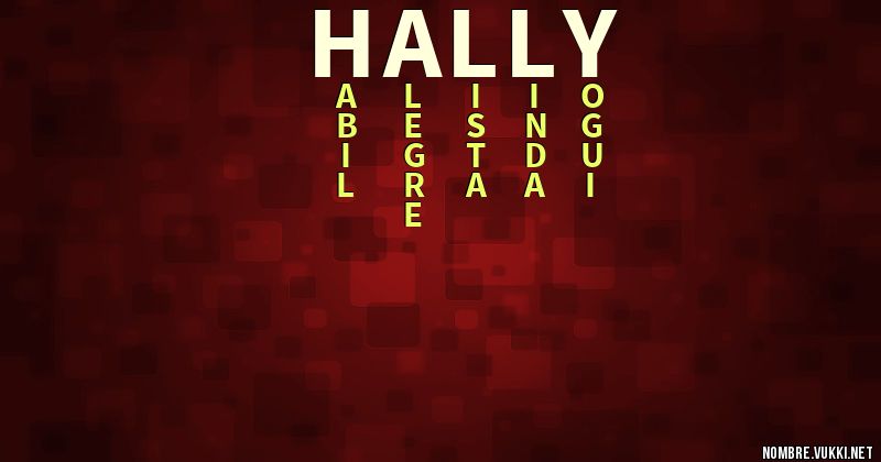 Acróstico hally