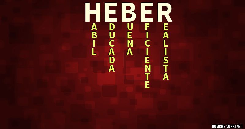Acróstico heber