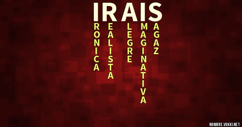 Acróstico iraís