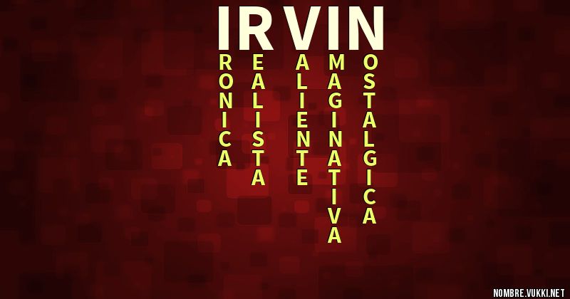 Acróstico irvin