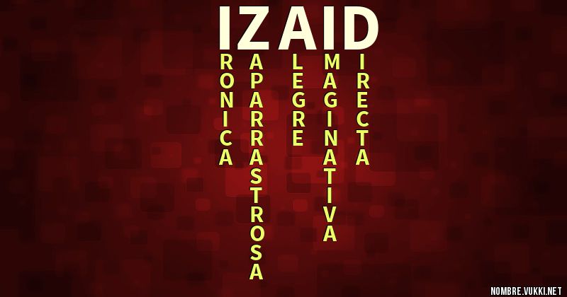 Acróstico izaid