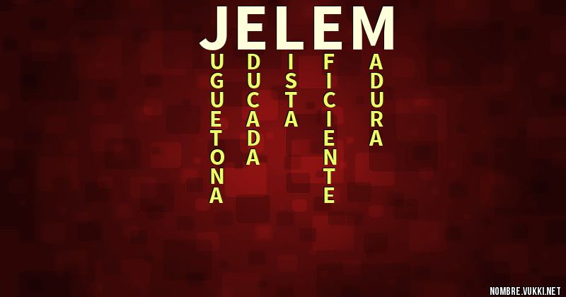 Acróstico jelem