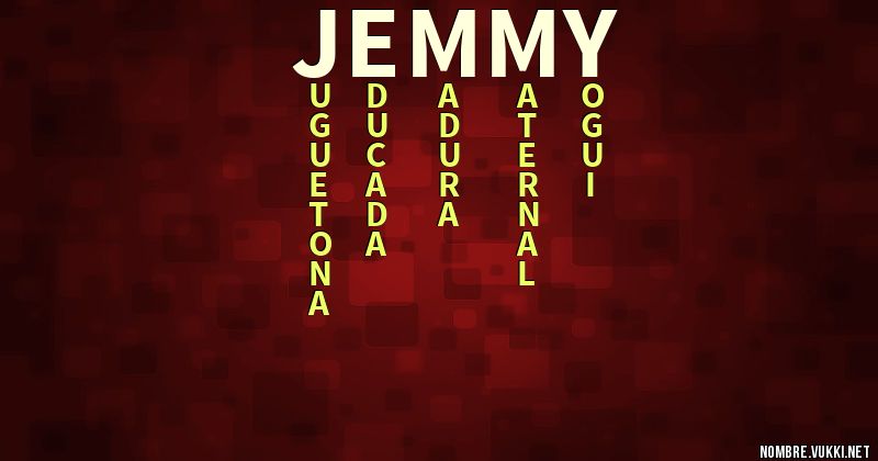 Acróstico jemmy