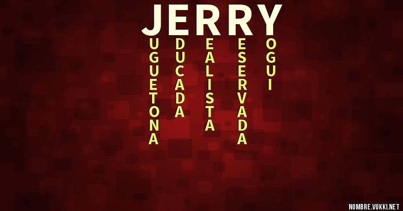 Acróstico jerry