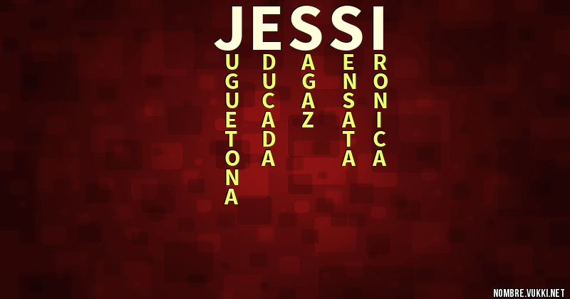 Acróstico jessi