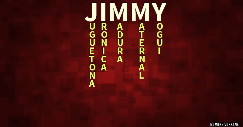 Acróstico jimmy