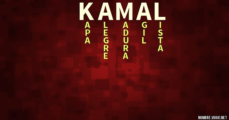 Acróstico kamal