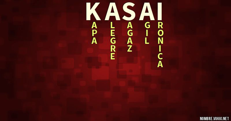 Acróstico kasai