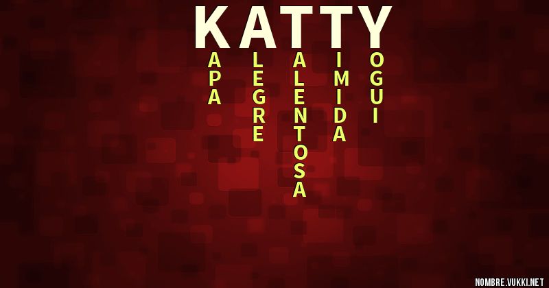 Acróstico katty