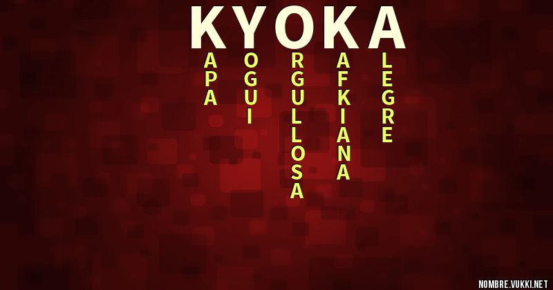 Acróstico kyoka