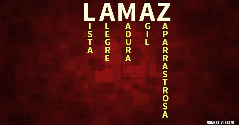 Acróstico lamaz