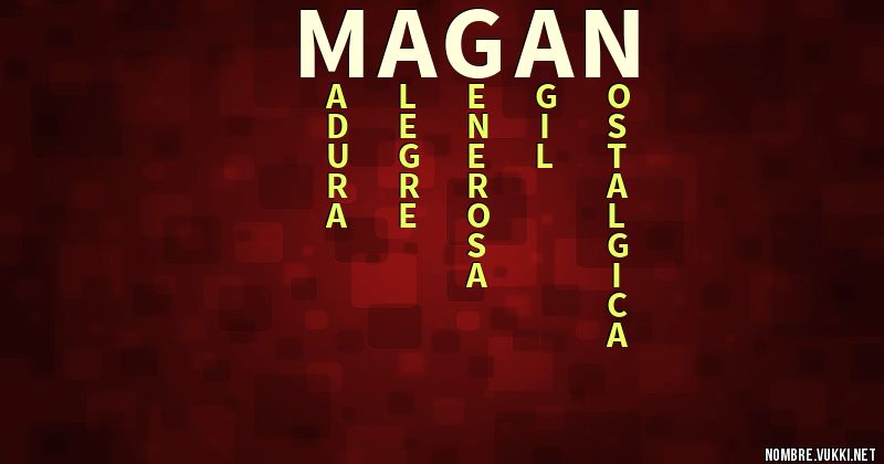 Acróstico magan