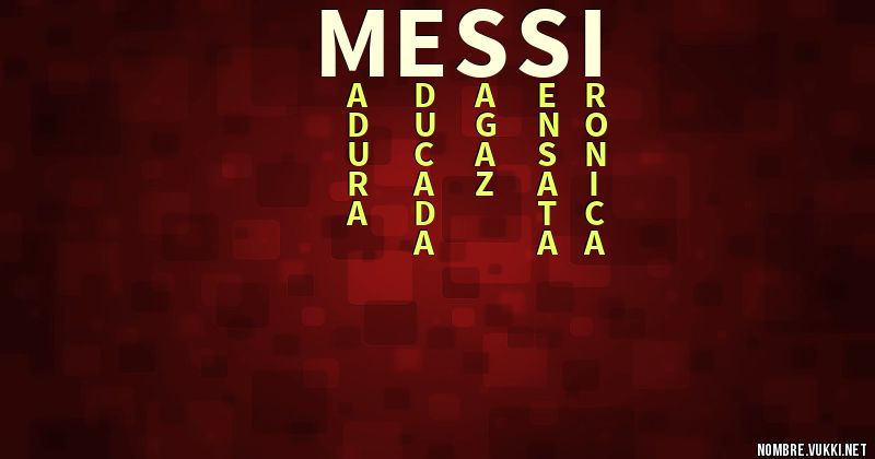 Acróstico messi