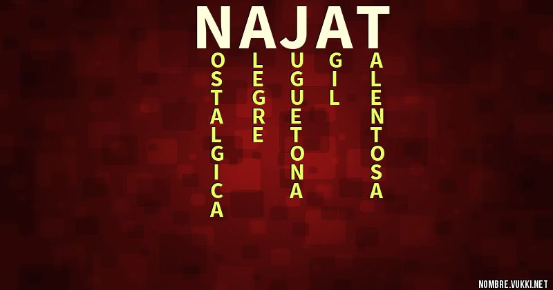 Acróstico najat