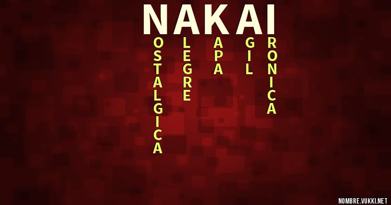 Acróstico nakai