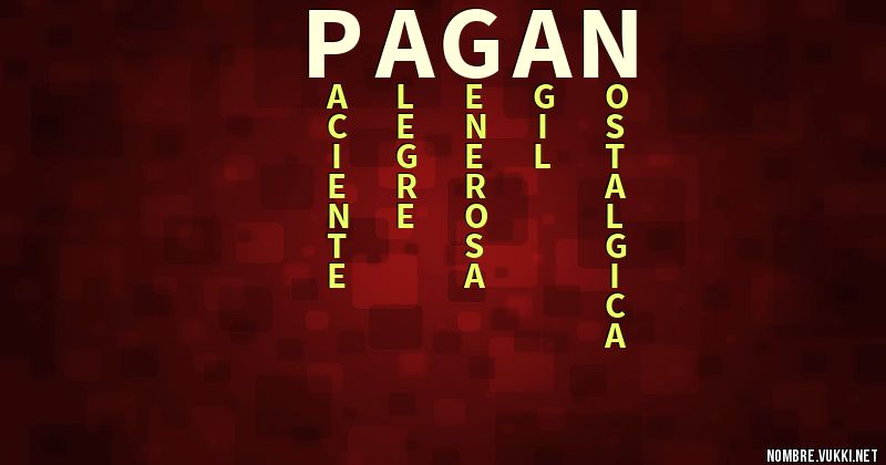 Acróstico pagan