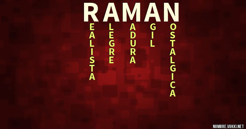Acróstico raman