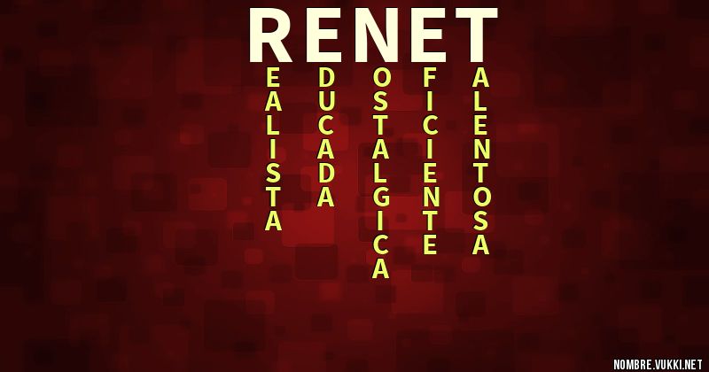 Acróstico renet