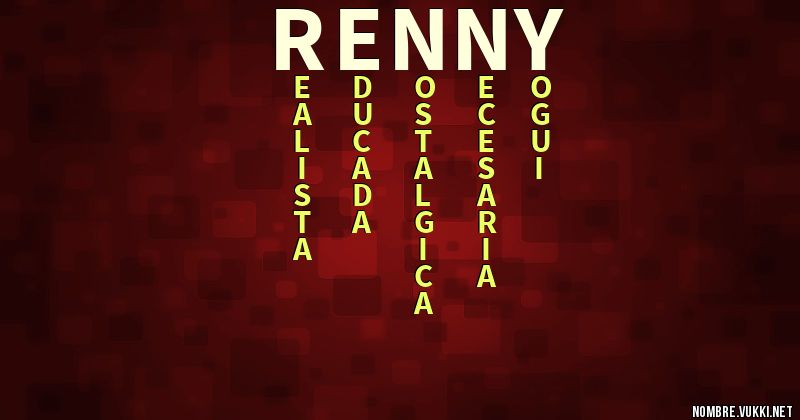 Acróstico renny