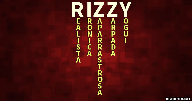 Acróstico rizzy