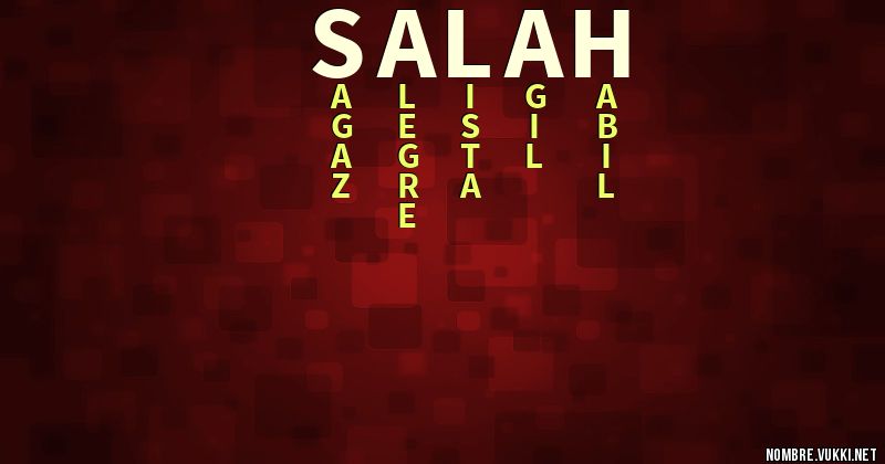 Acróstico salah