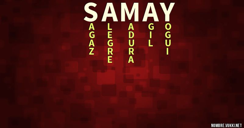 Acróstico samay