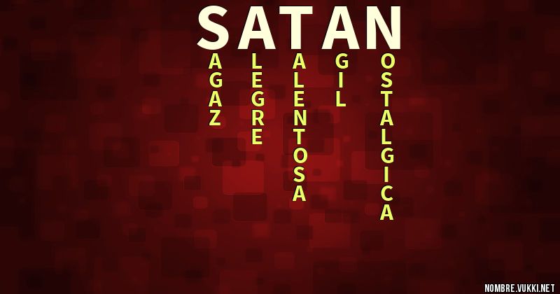 Acróstico satan