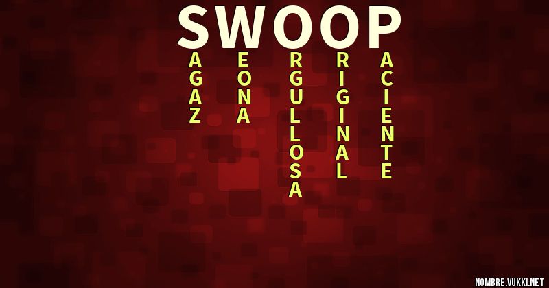 Acróstico swoop