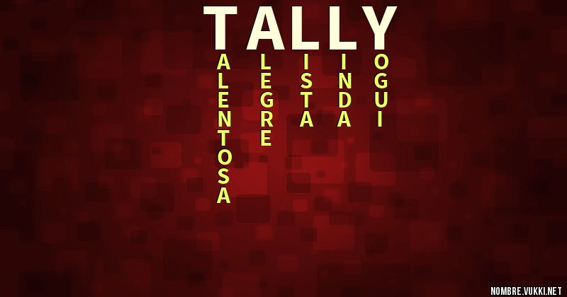 Acróstico tally