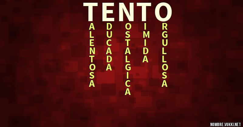 Acróstico tento