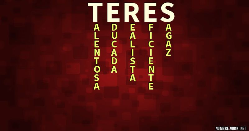 Acróstico teres