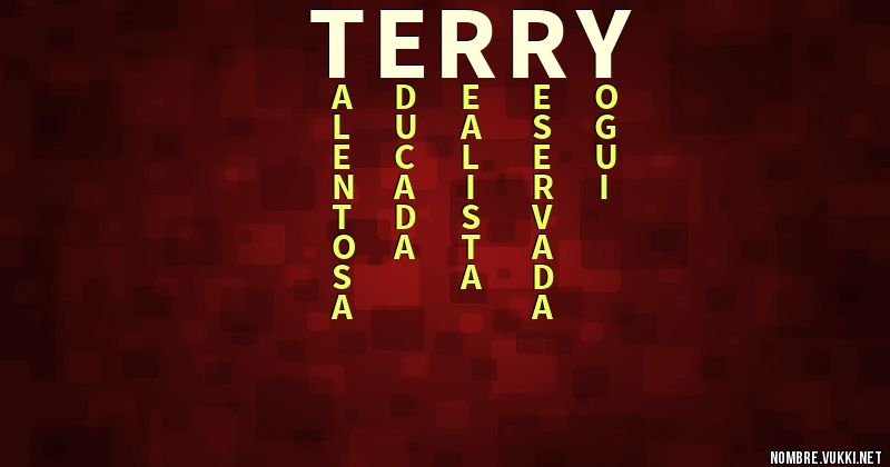 Acróstico terry