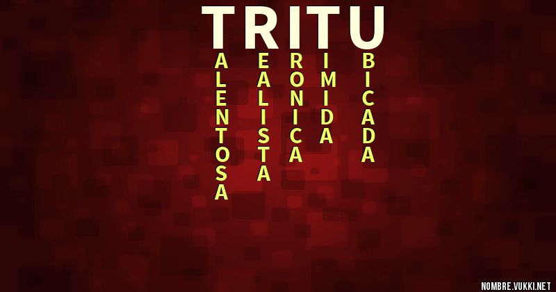 Acróstico tritu