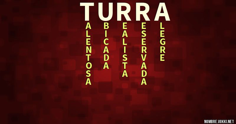Acróstico turra