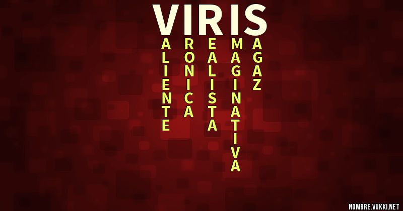 Qué significa viris