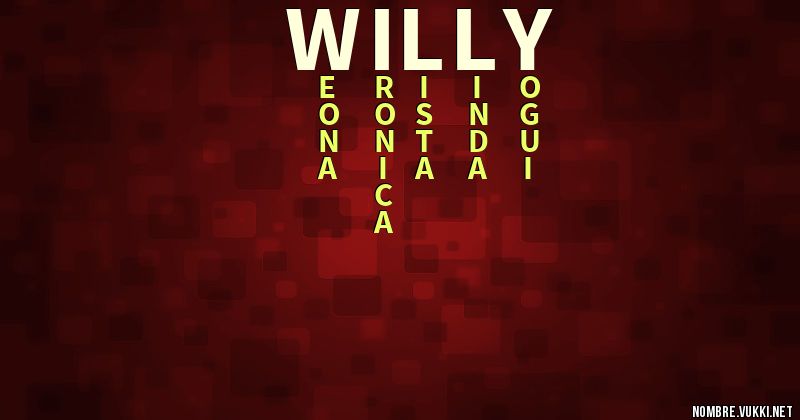 Acróstico willy