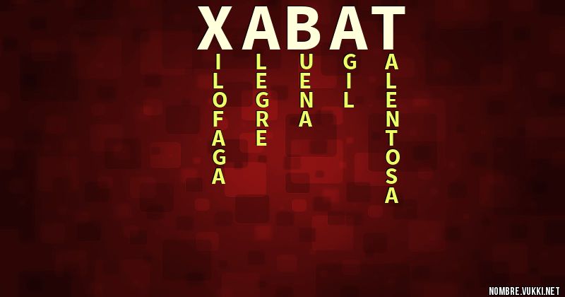 Acróstico xabat