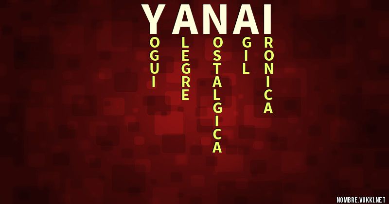 Acróstico yanai