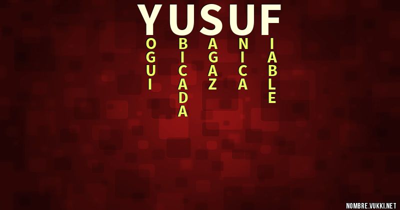 Acróstico yusuf