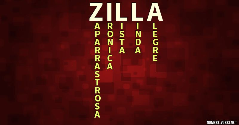 Acróstico zilla