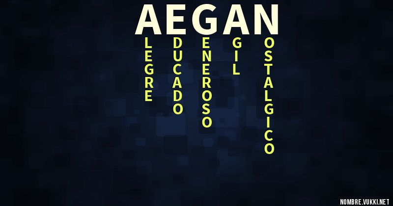 Acróstico aegan
