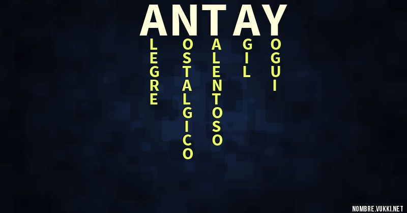 Acróstico antay