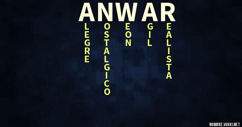 Acróstico anwar
