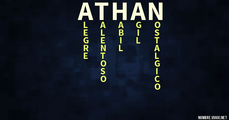 Acróstico athan