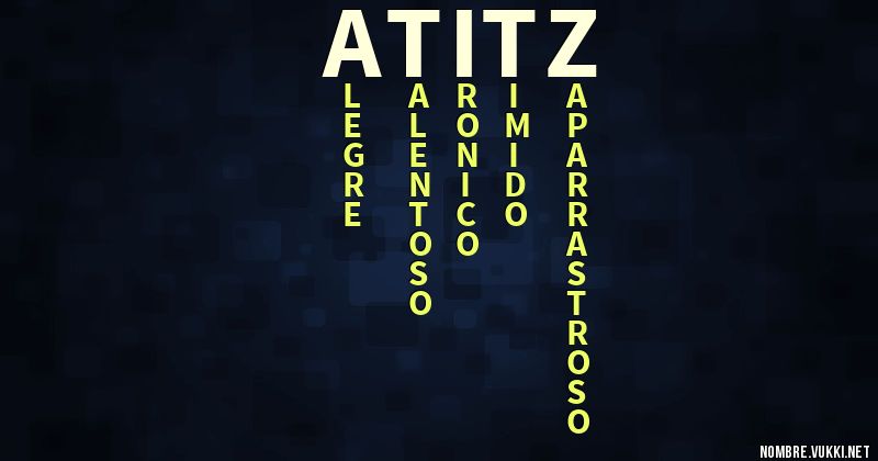 Acróstico atitz