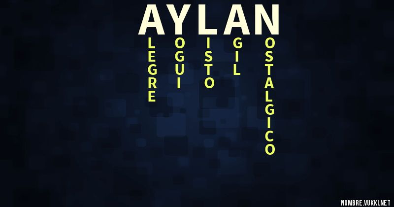 Acróstico aylan
