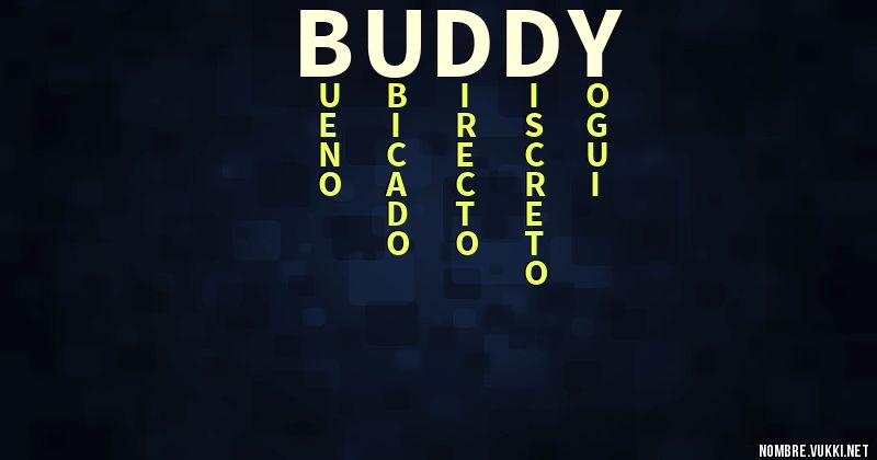 Acróstico buddy
