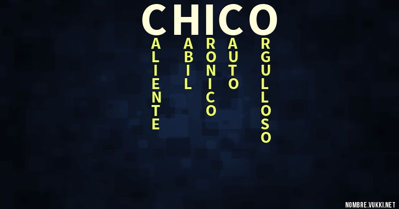 Acróstico chico