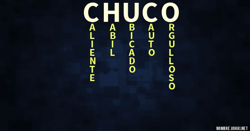 Acróstico chuco